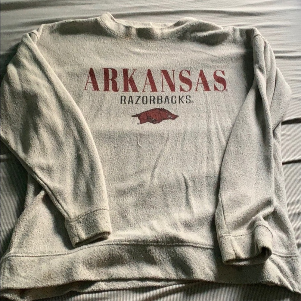 Arkansas Razorback sweat shirt